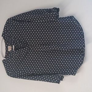 Women blouse VanHeusen black